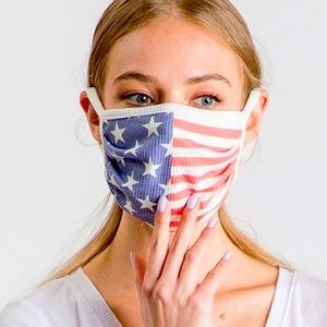 American Flag Face Covering